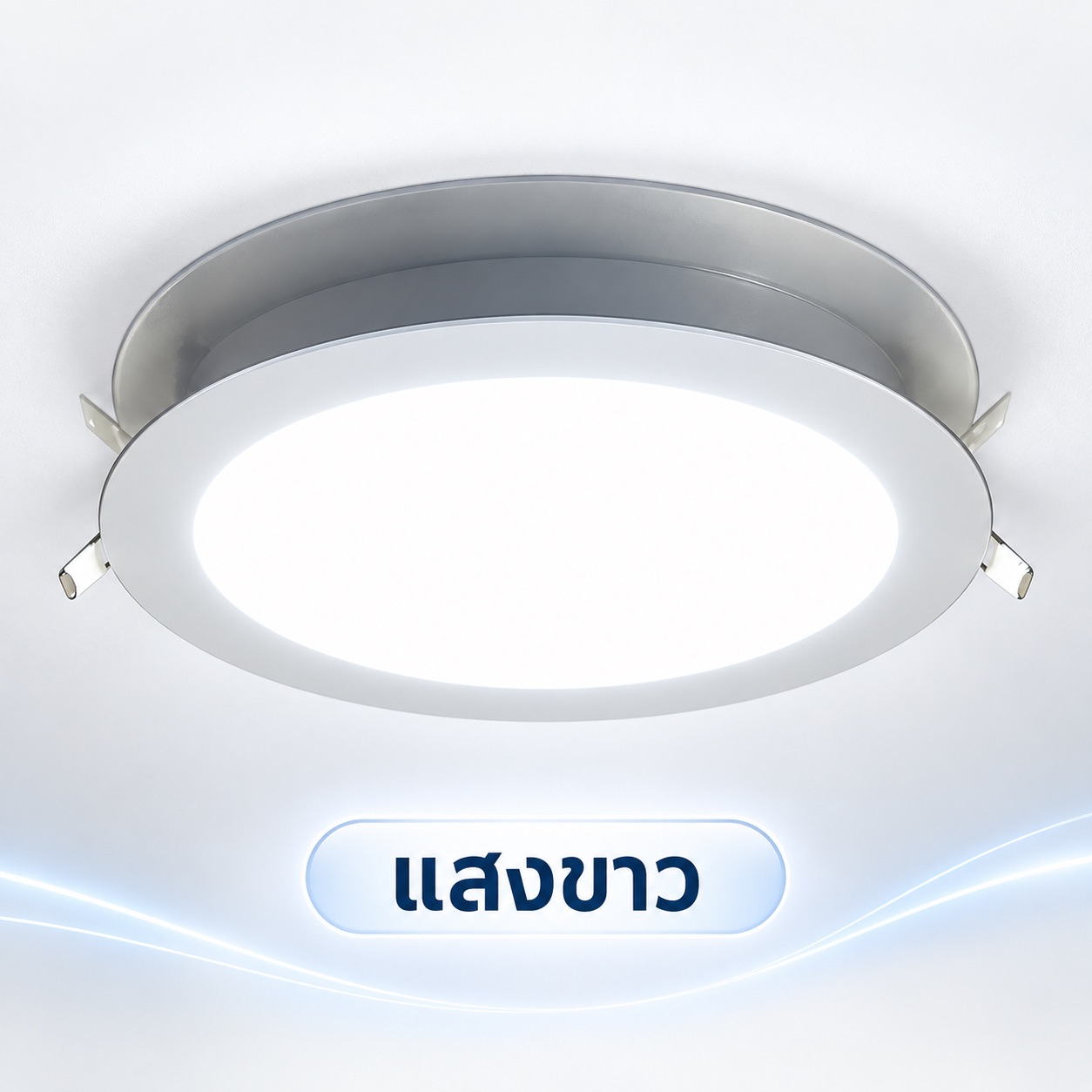 พาเนล กลม TD 24W แสงขาว