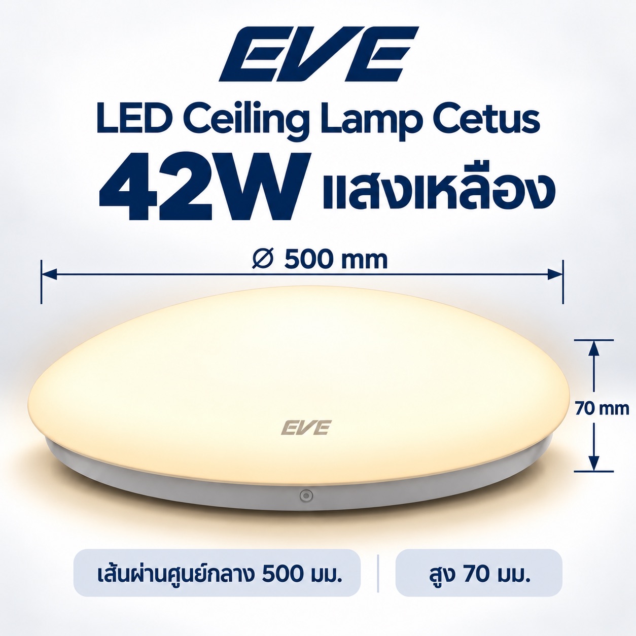 42W แสงขาว
