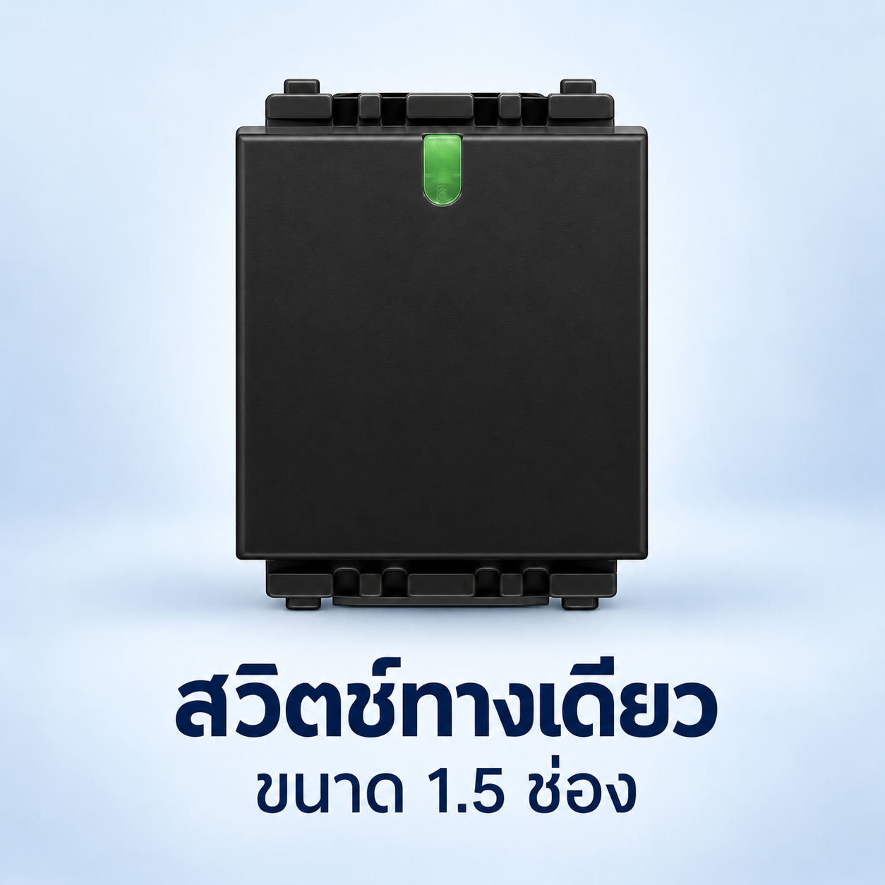 สวิตซ์ทางเดียว 1.5 ช่อง