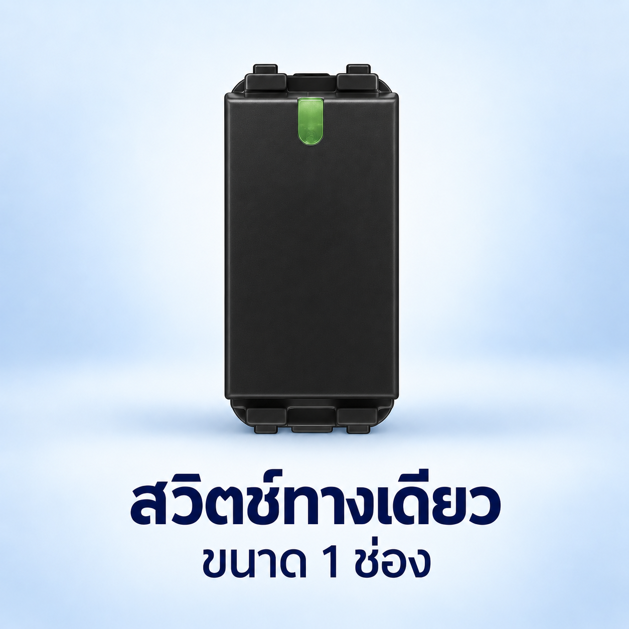 สวิตซ์ทางเดียว 1 ช่อง