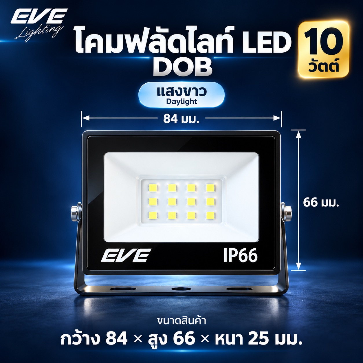 10W แสงขาว